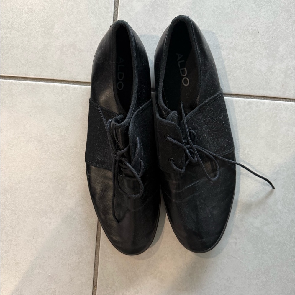Aldo Men's Classic Black Oxfords Size 13